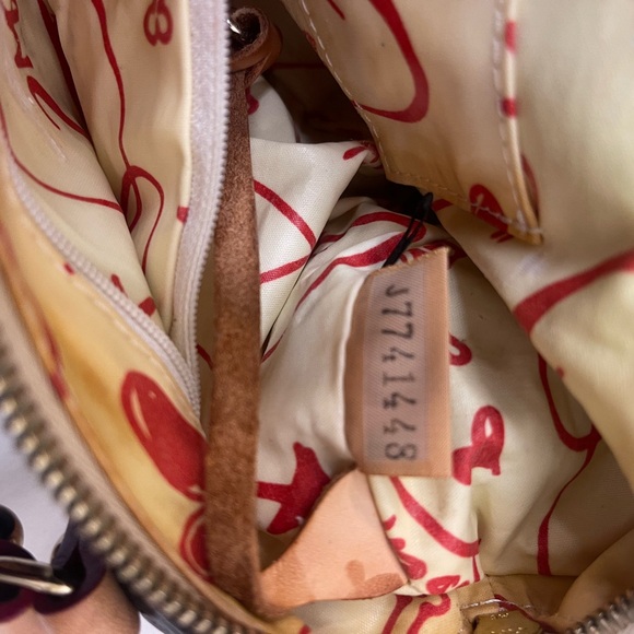 Dooney & Bourke Emma Y2K Leather Bag Black and Tan 11.5" X 6" x 3” EUC - Picture 12 of 13